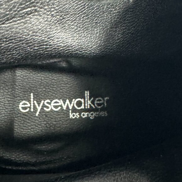 ELYSE WALKER Las Angenlas Ankle High Boots with Fringes, Size 39 - Picture 12 of 12